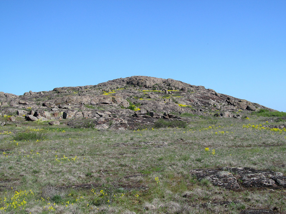 Заповедник "Каменные Могилы", image of landscape/habitat.