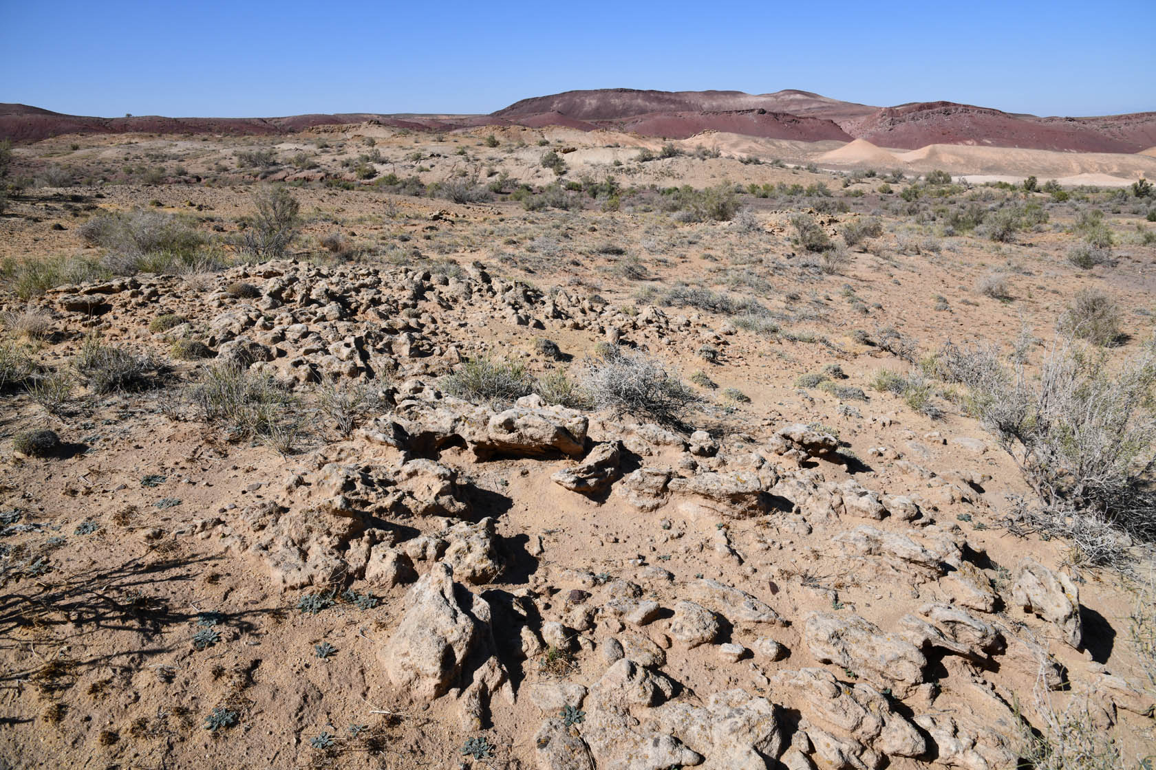 Горы Улькен-Богуты, image of landscape/habitat.