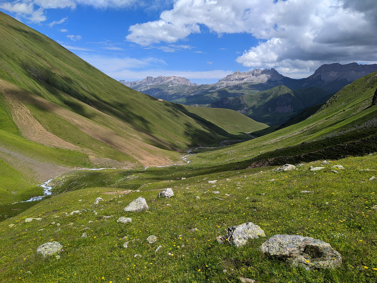 Долина реки Даргонком, image of landscape/habitat.