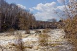 Окрестности деревни Бекленищева, image of landscape/habitat.