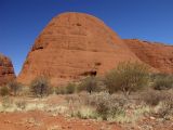 Uluru - Kata Tjuta, изображение ландшафта.