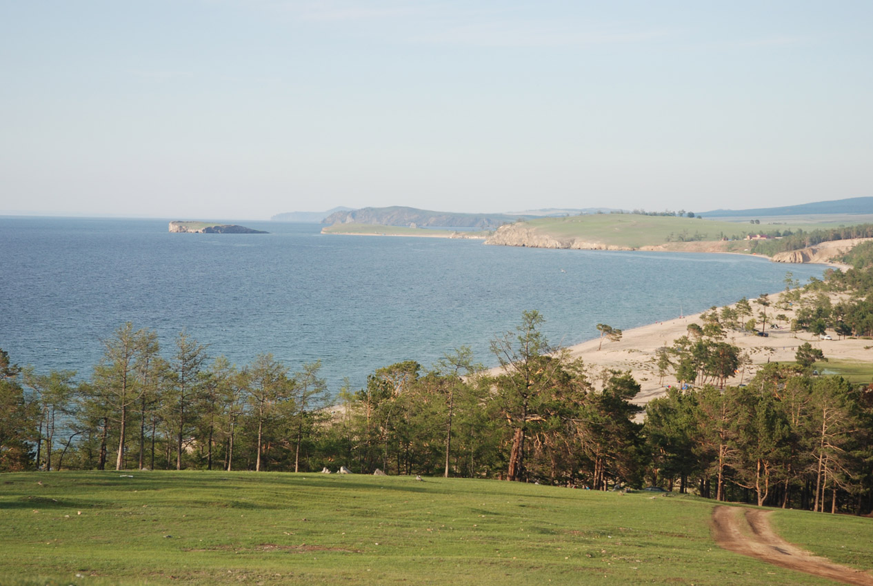 Окрестности поселка Хужир, image of landscape/habitat.