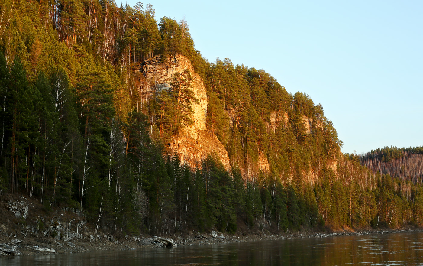 Камень Кирпичный и окрестности, image of landscape/habitat.