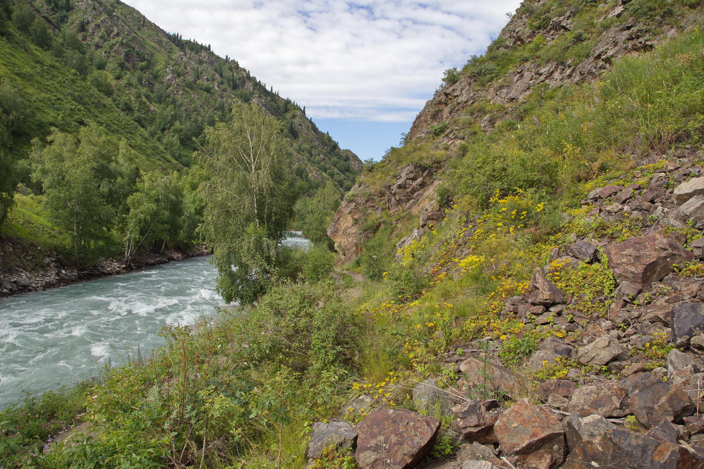 Ущелье Коксу, image of landscape/habitat.