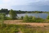Ланьшинский песчаный карьер, image of landscape/habitat.