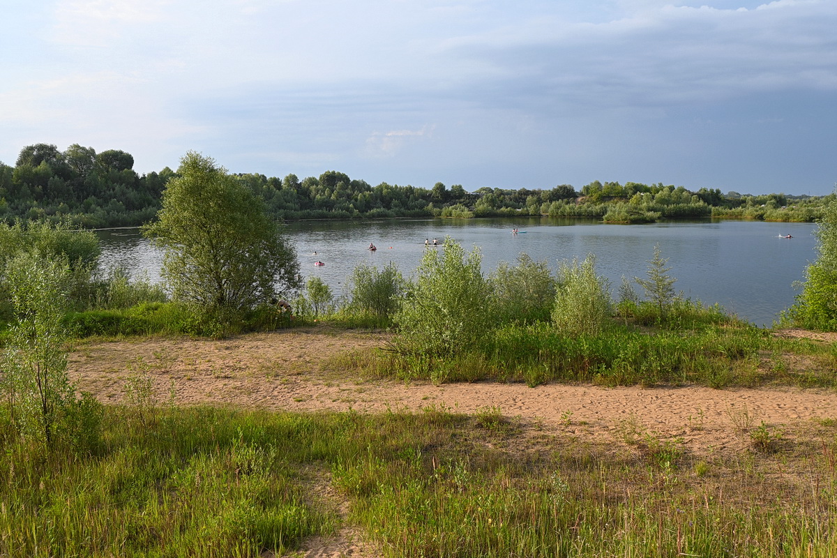 Ланьшинский песчаный карьер, image of landscape/habitat.