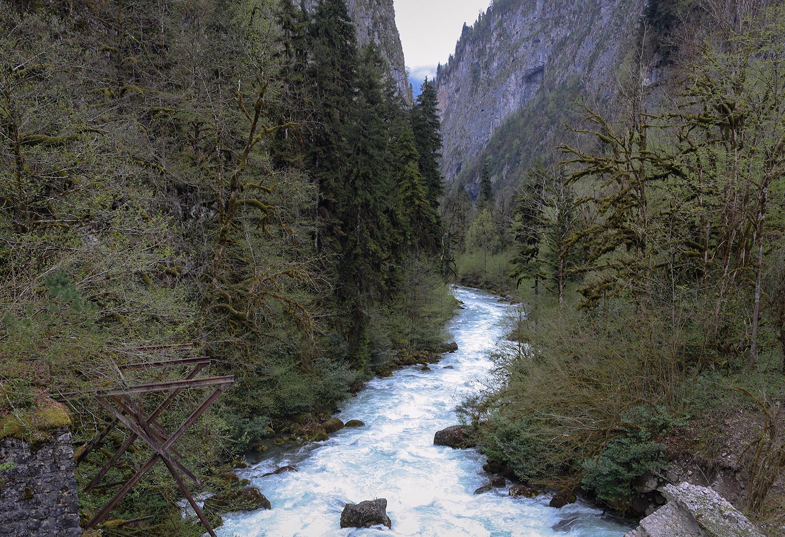 Юпшарский каньон, image of landscape/habitat.