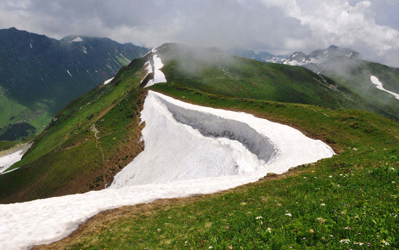 Урочище Каменная Поляна, image of landscape/habitat.