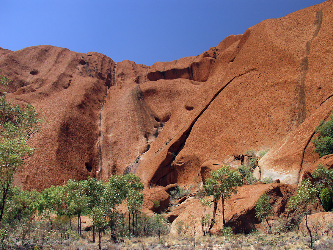 Uluru - Kata Tjuta, изображение ландшафта.
