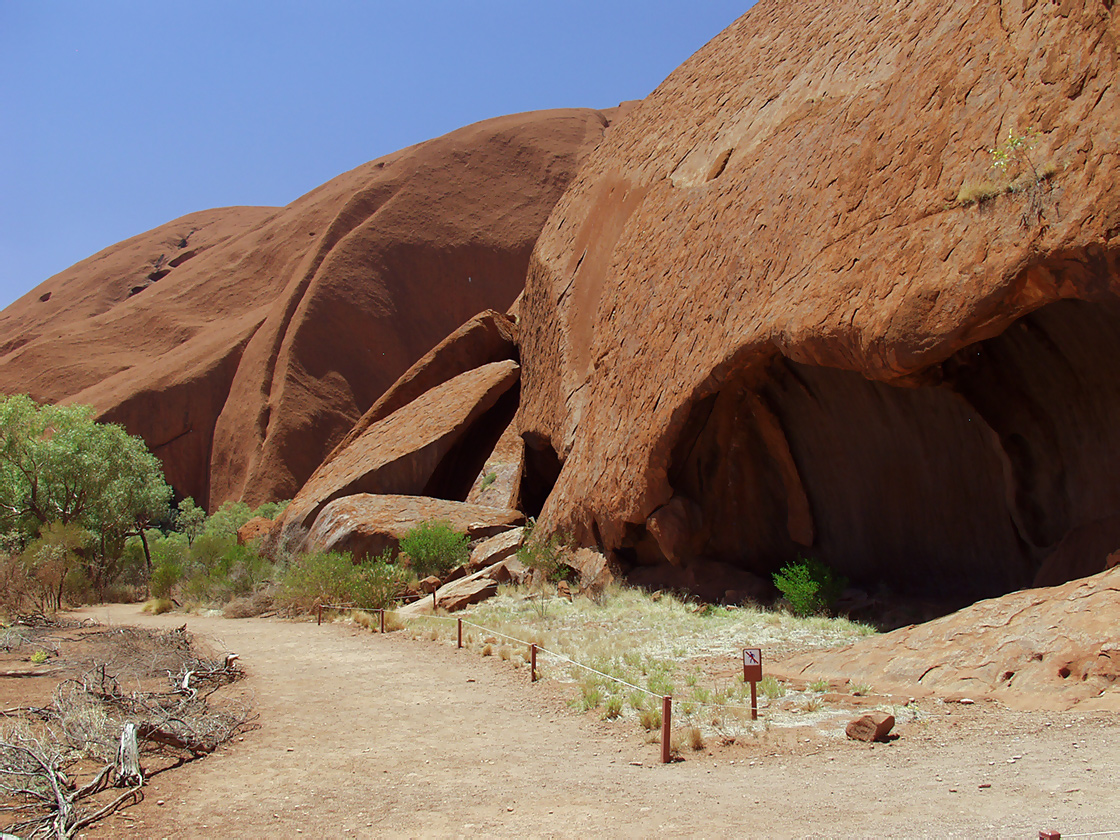 Uluru - Kata Tjuta, изображение ландшафта.