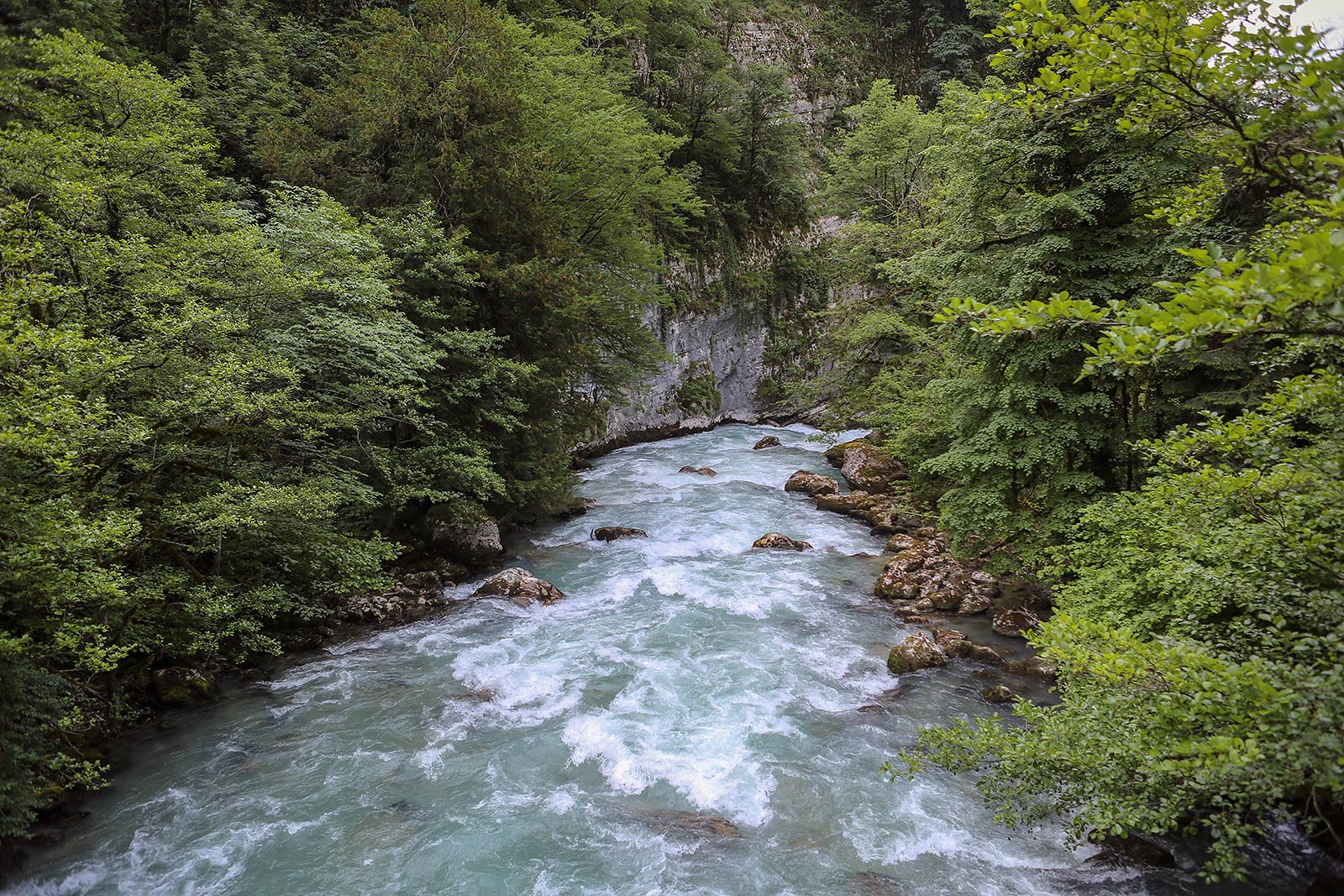 Юпшарский каньон, image of landscape/habitat.