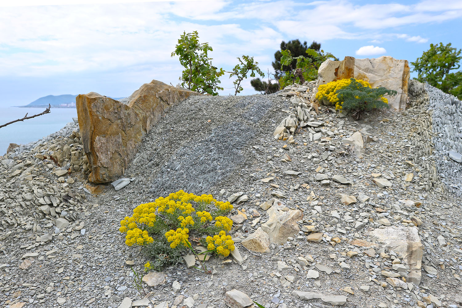Берег моря у мыса Пенай, image of landscape/habitat.
