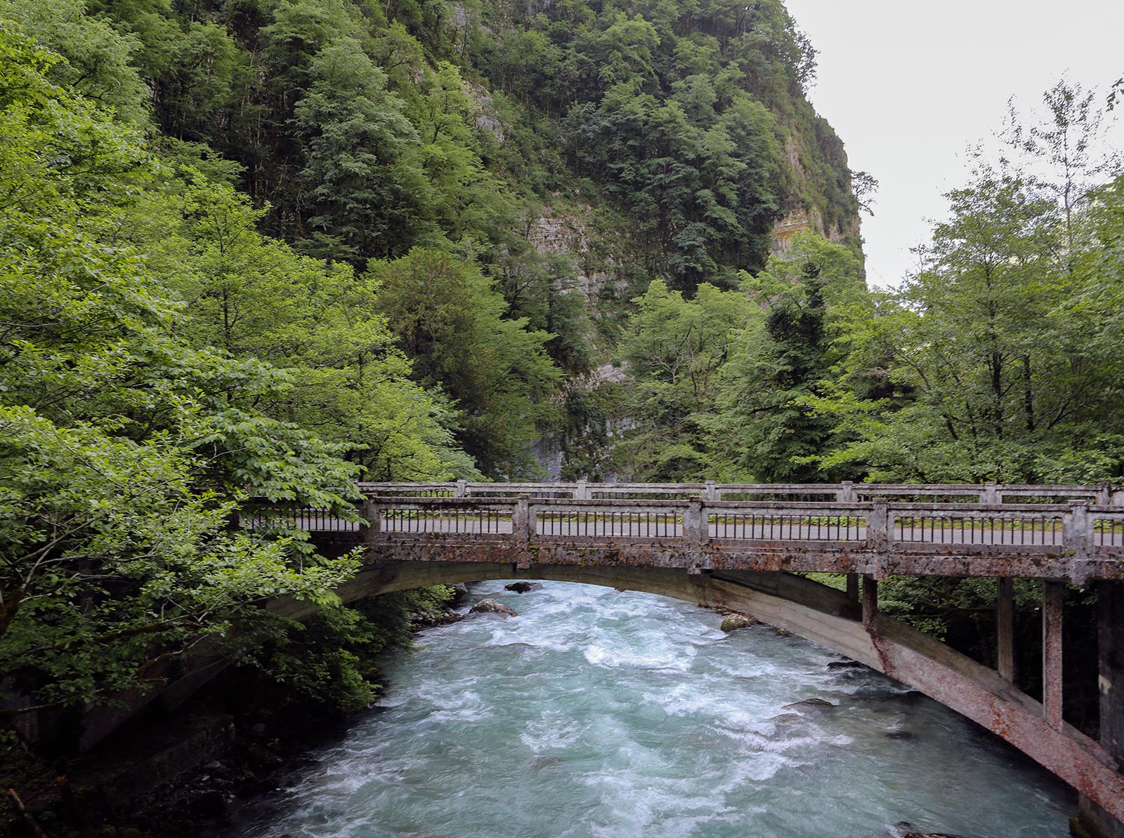 Юпшарский каньон, image of landscape/habitat.