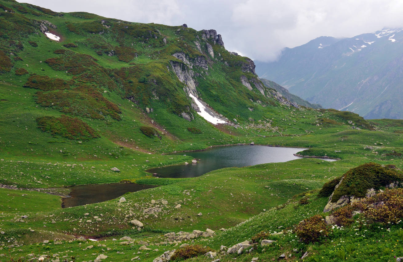 Урочище Каменная Поляна, image of landscape/habitat.