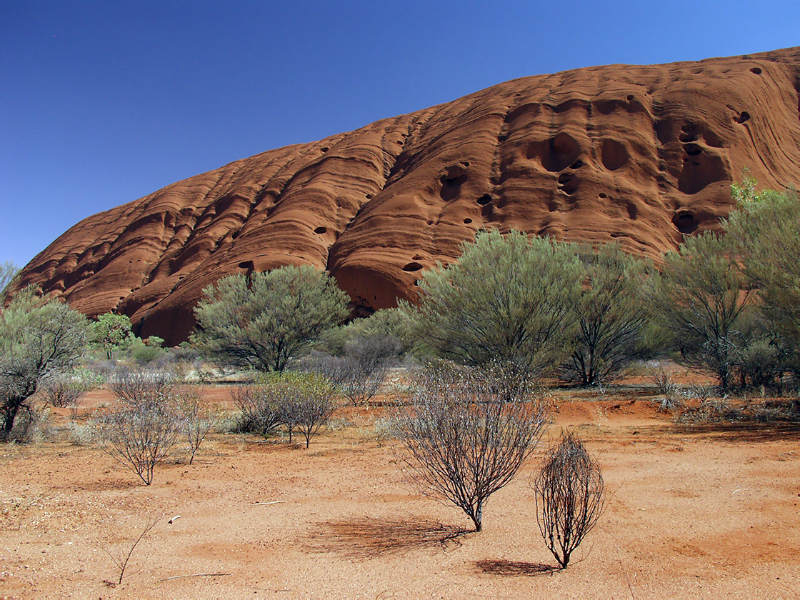 Uluru - Kata Tjuta, изображение ландшафта.