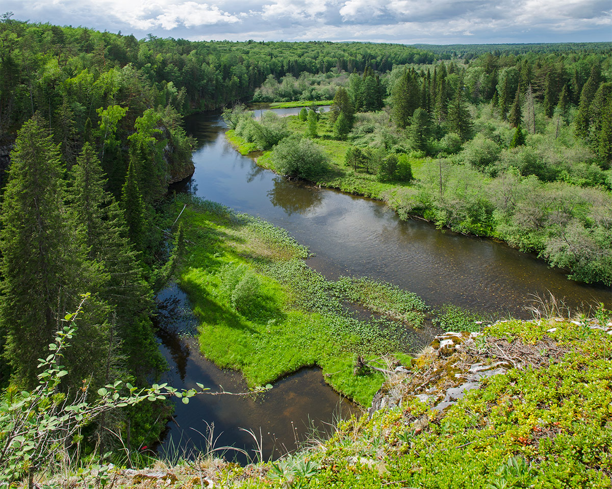 Мелехинский Камень и окрестности, изображение ландшафта.