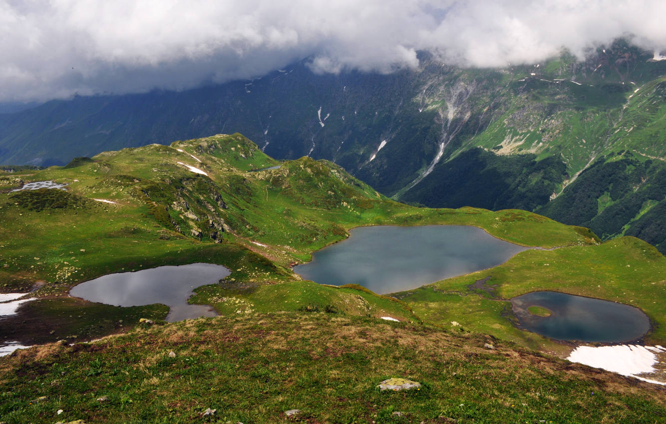 Урочище Каменная Поляна, image of landscape/habitat.