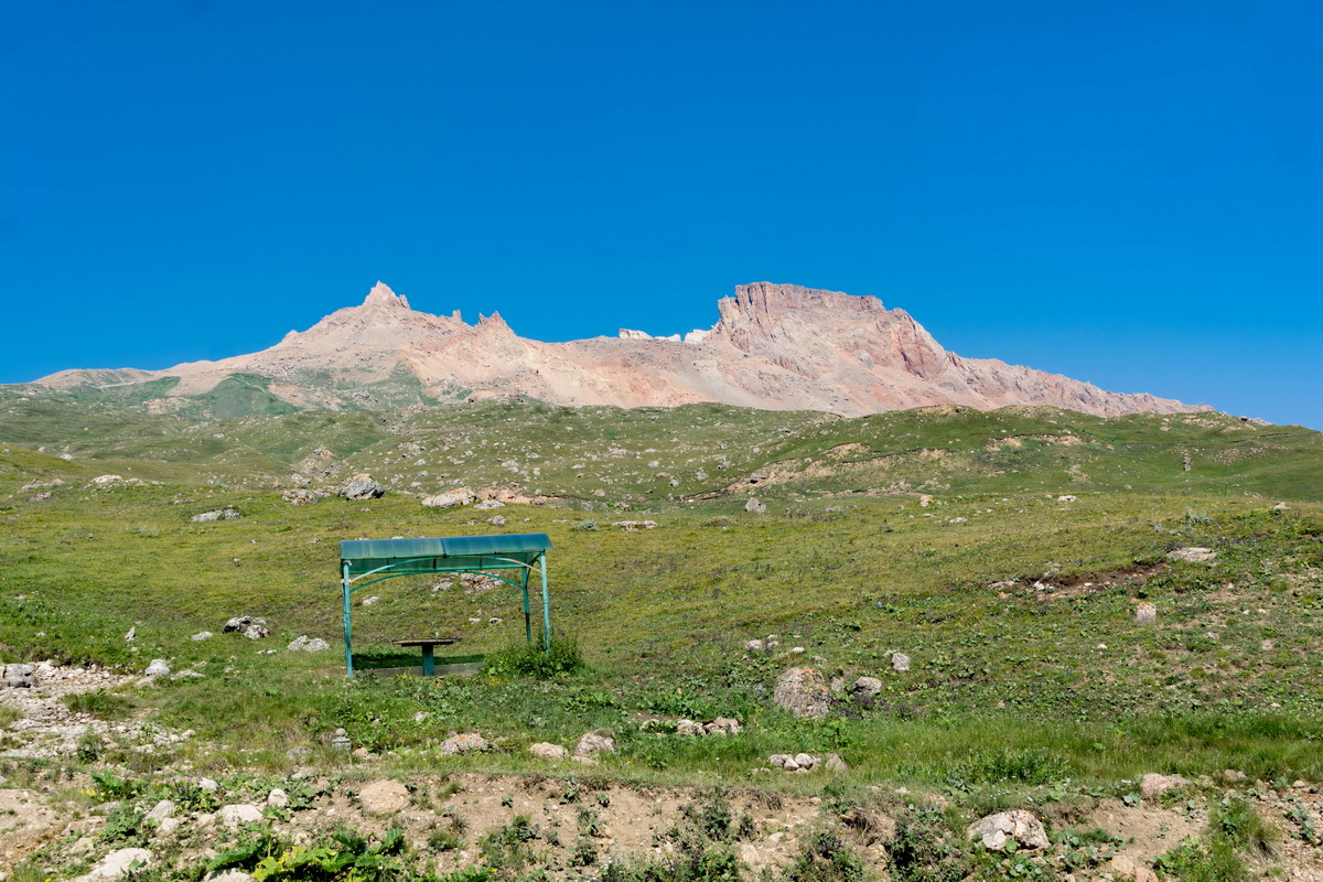 Гора Шалбуздаг, image of landscape/habitat.