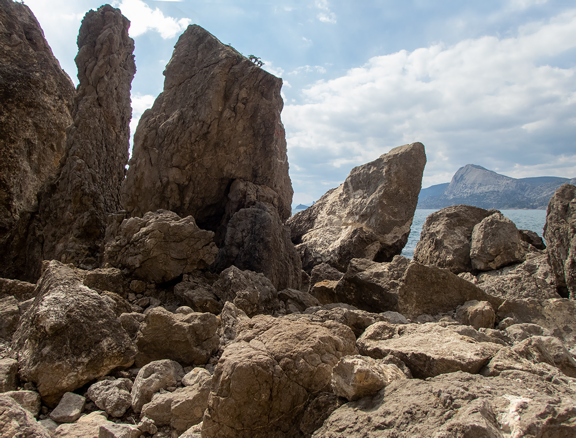 Урочище Алчак-Кая, image of landscape/habitat.
