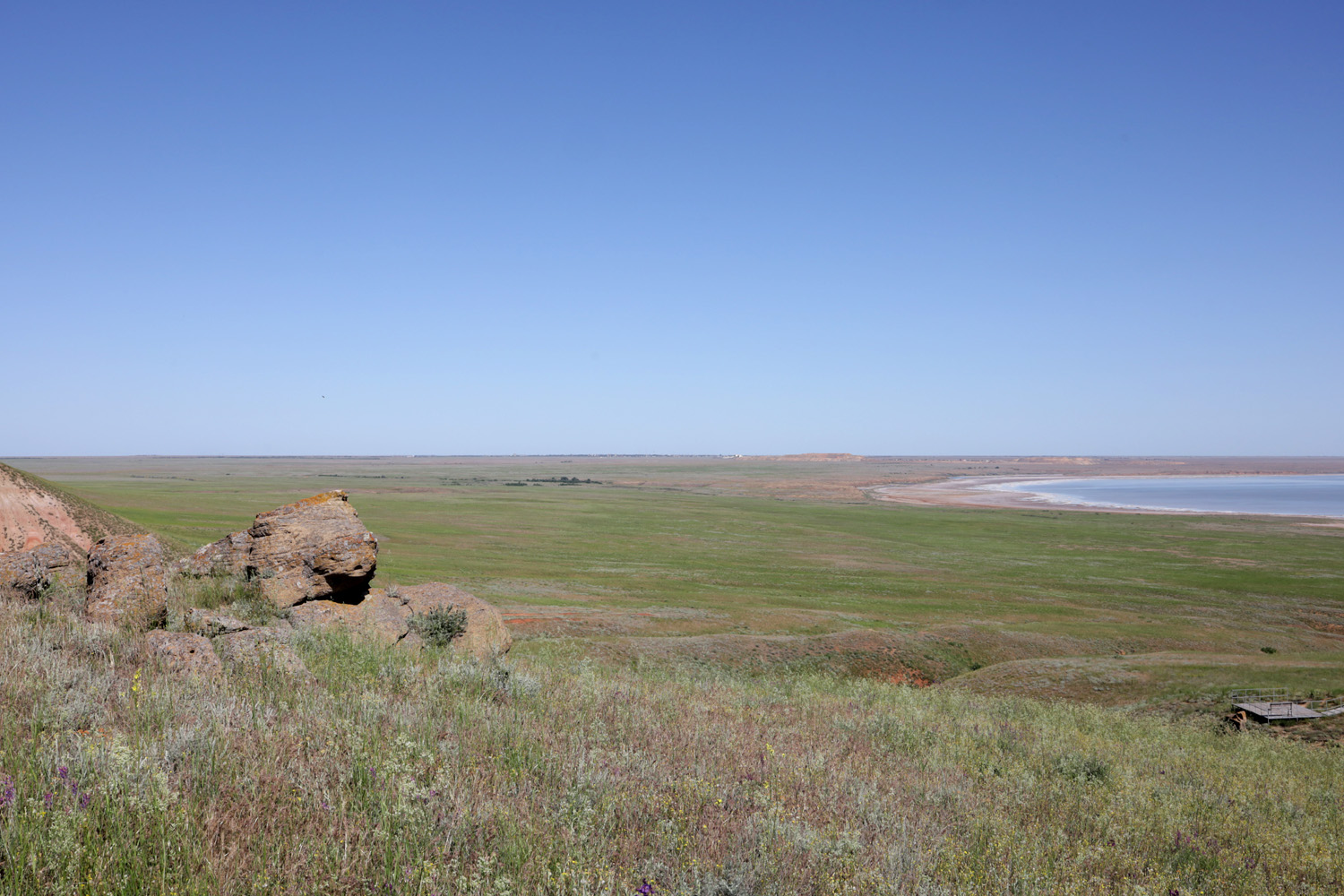 Гора Большое Богдо, image of landscape/habitat.