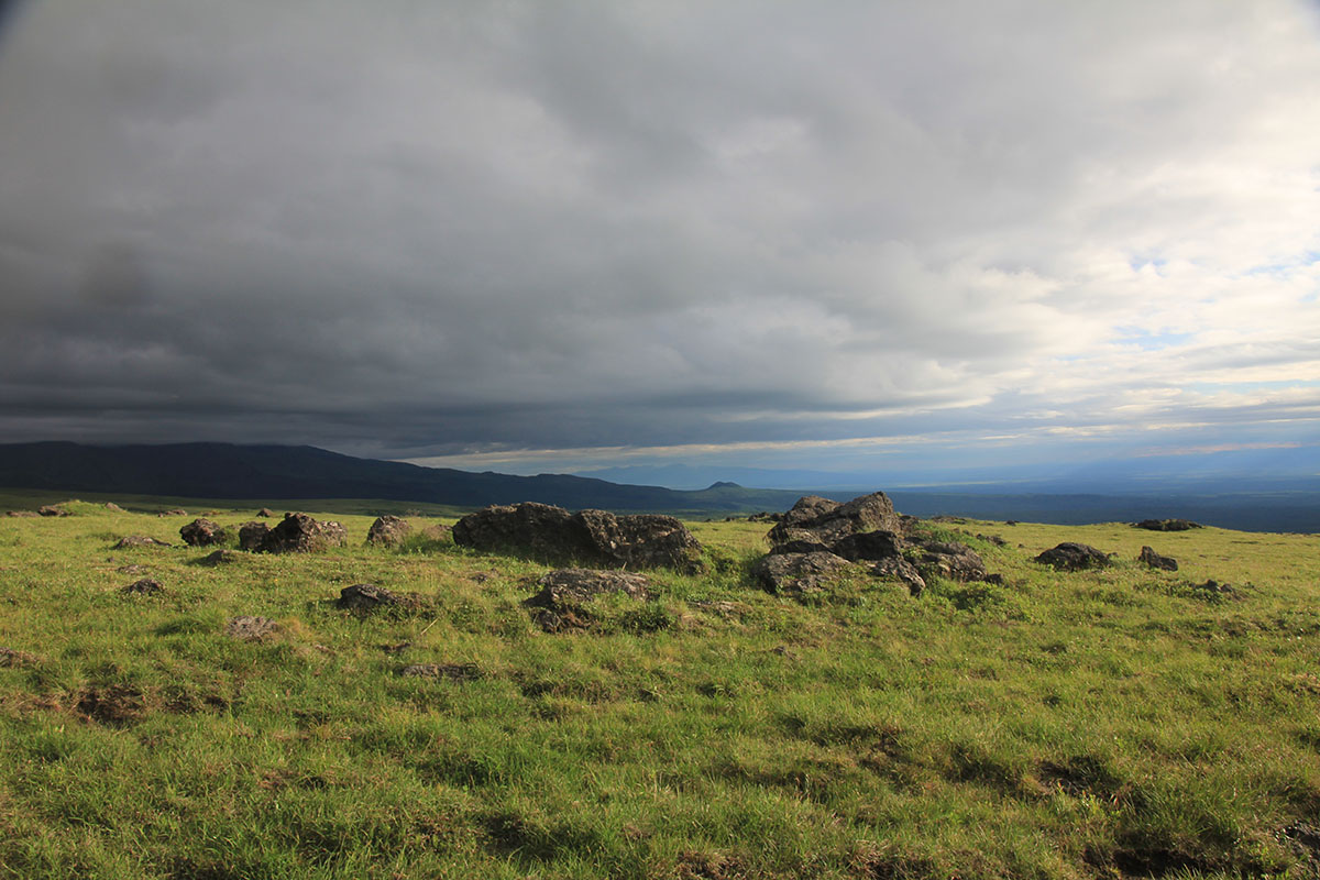 Вулкан Ушковский, image of landscape/habitat.