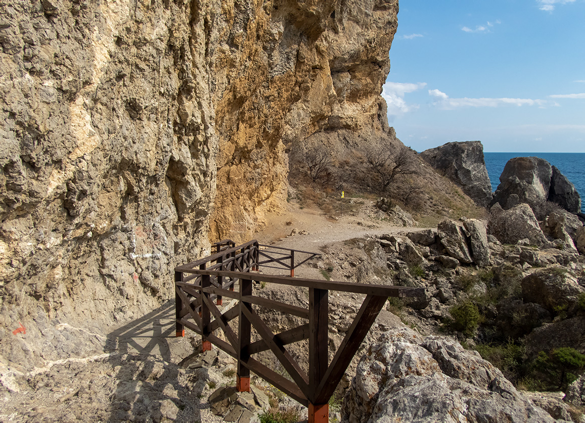 Урочище Алчак-Кая, image of landscape/habitat.