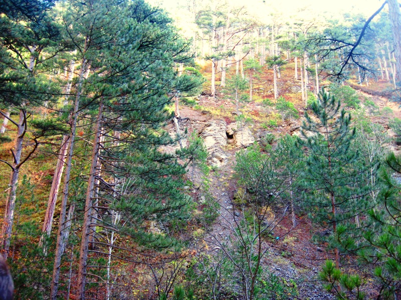 Ущелье Уч-Кош, изображение ландшафта.