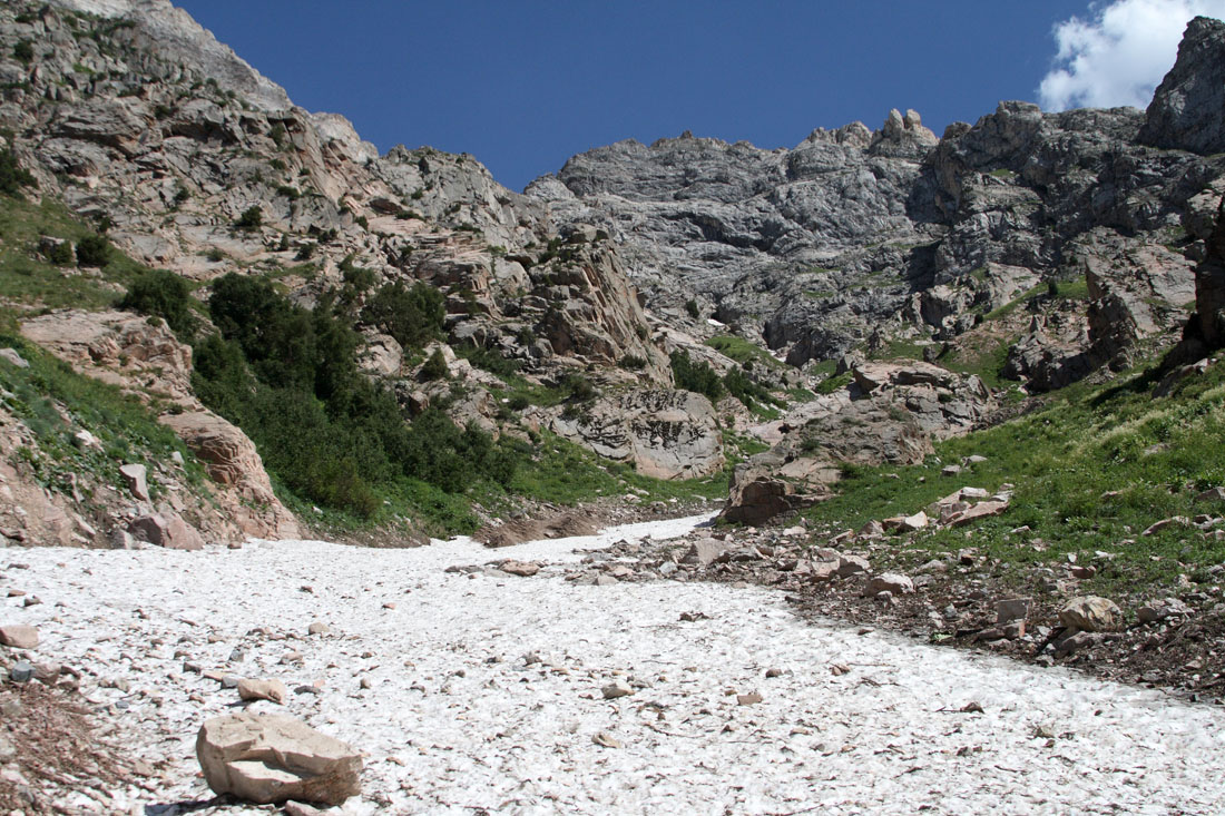 Ущелье Катта-Коксай, изображение ландшафта.