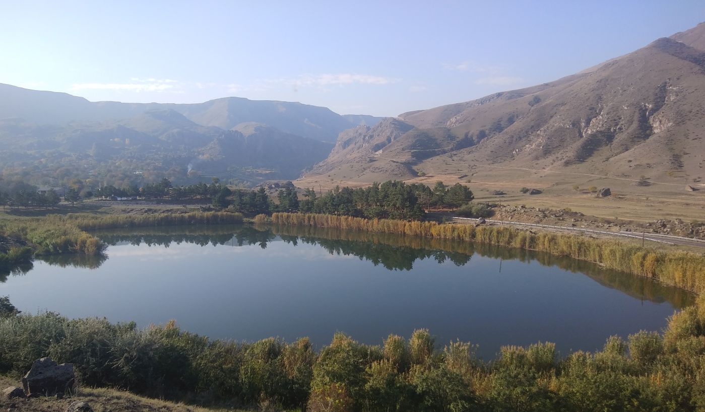 Озеро Цунда, изображение ландшафта.
