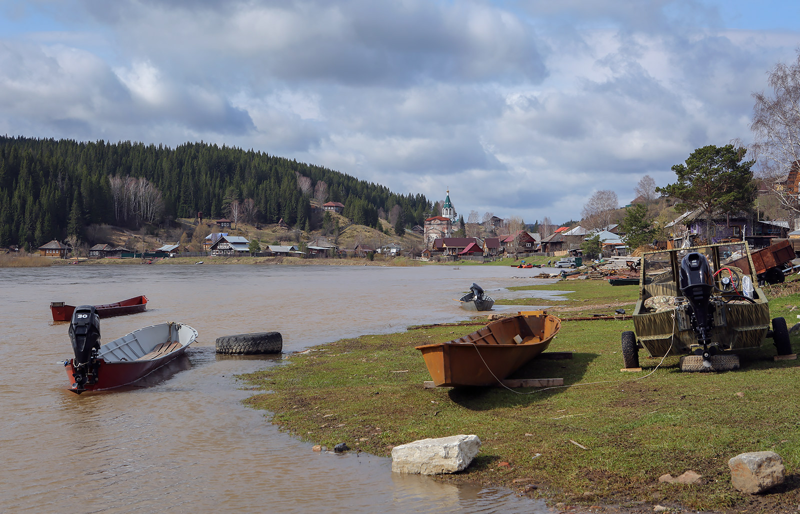Кын и его окрестности, image of landscape/habitat.