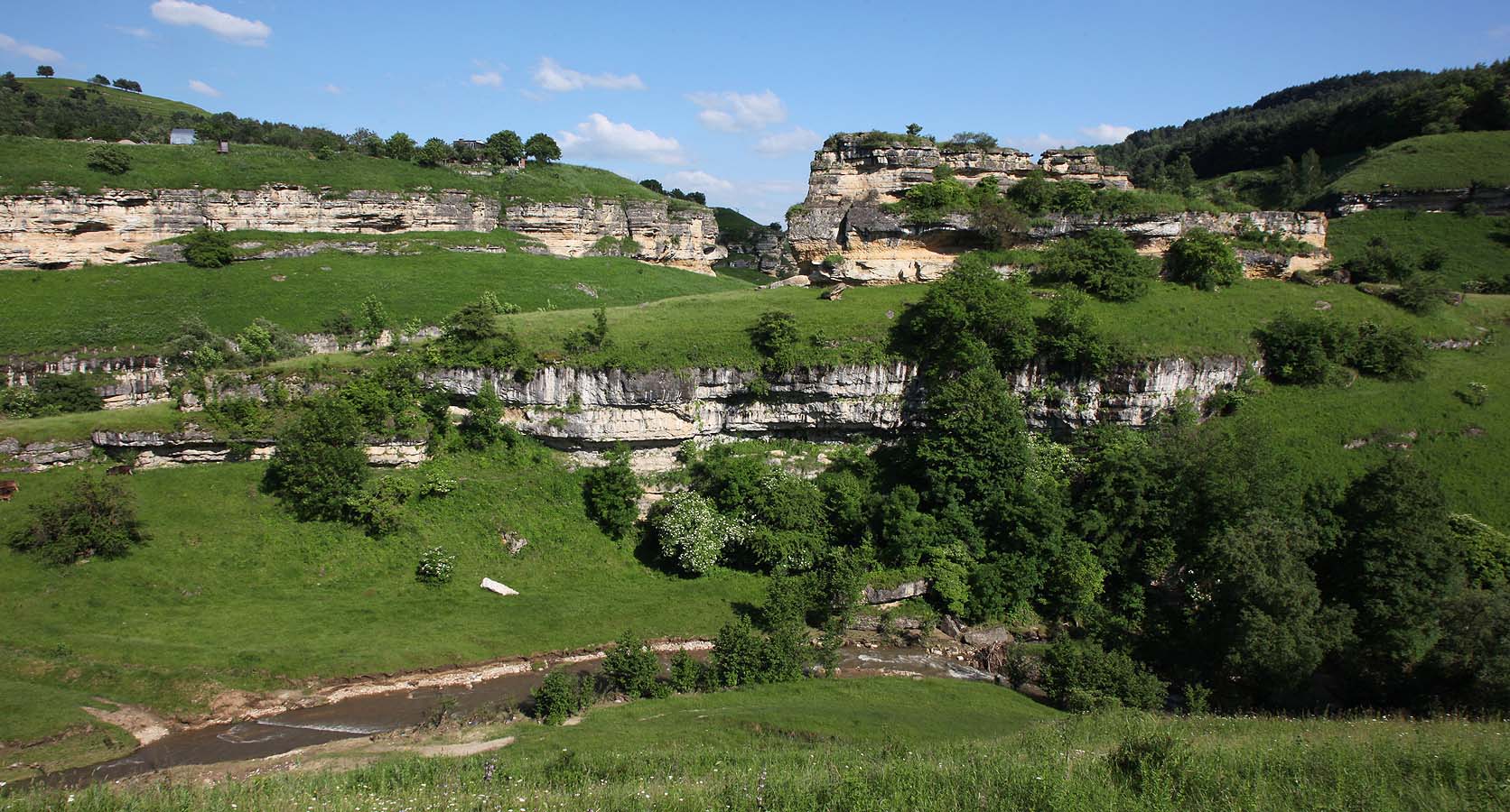 Каньон реки Ольховки, image of landscape/habitat.