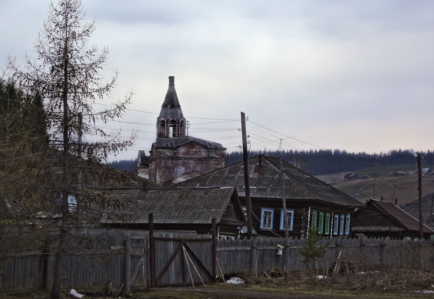 Кын и его окрестности, изображение ландшафта.