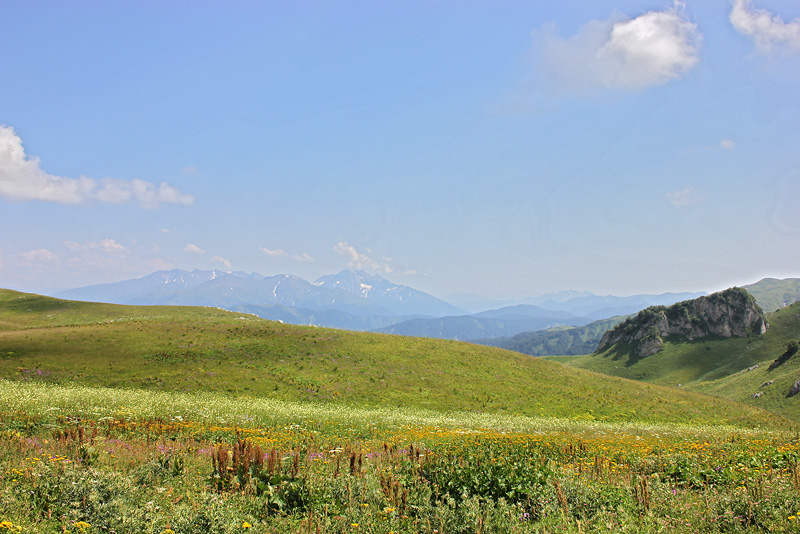 Плато Лаго-Наки, изображение ландшафта.