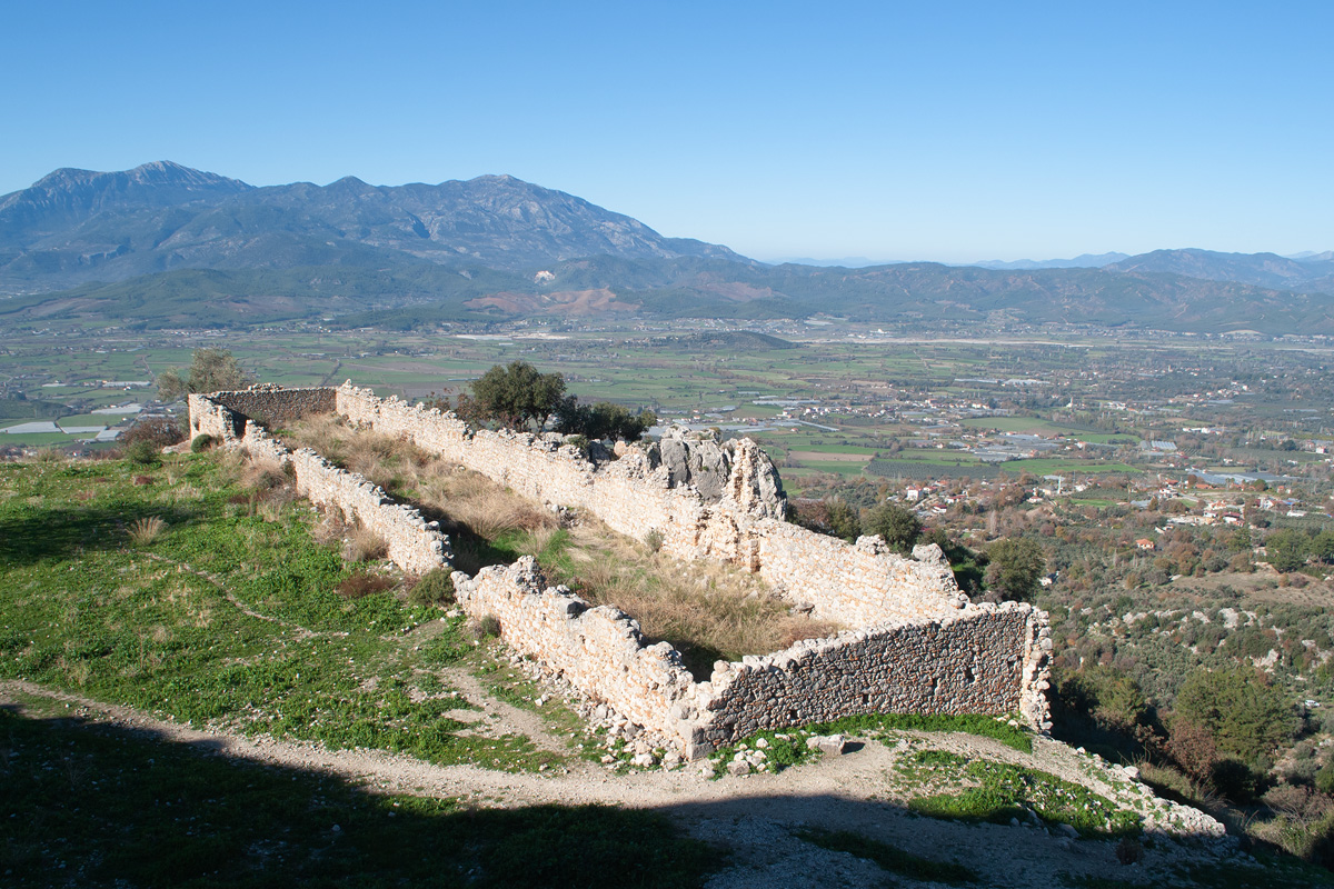 Тлос, image of landscape/habitat.