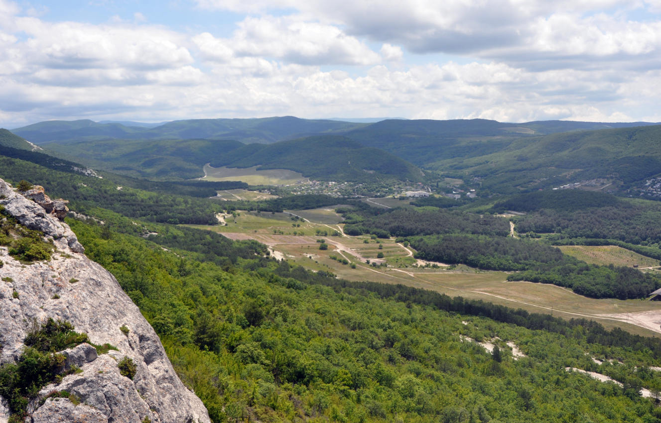 Скалы Кара-Коба, изображение ландшафта.