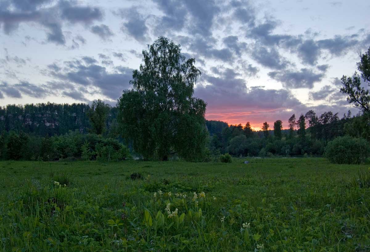 Окрестности Жеребчикова гребня, изображение ландшафта.