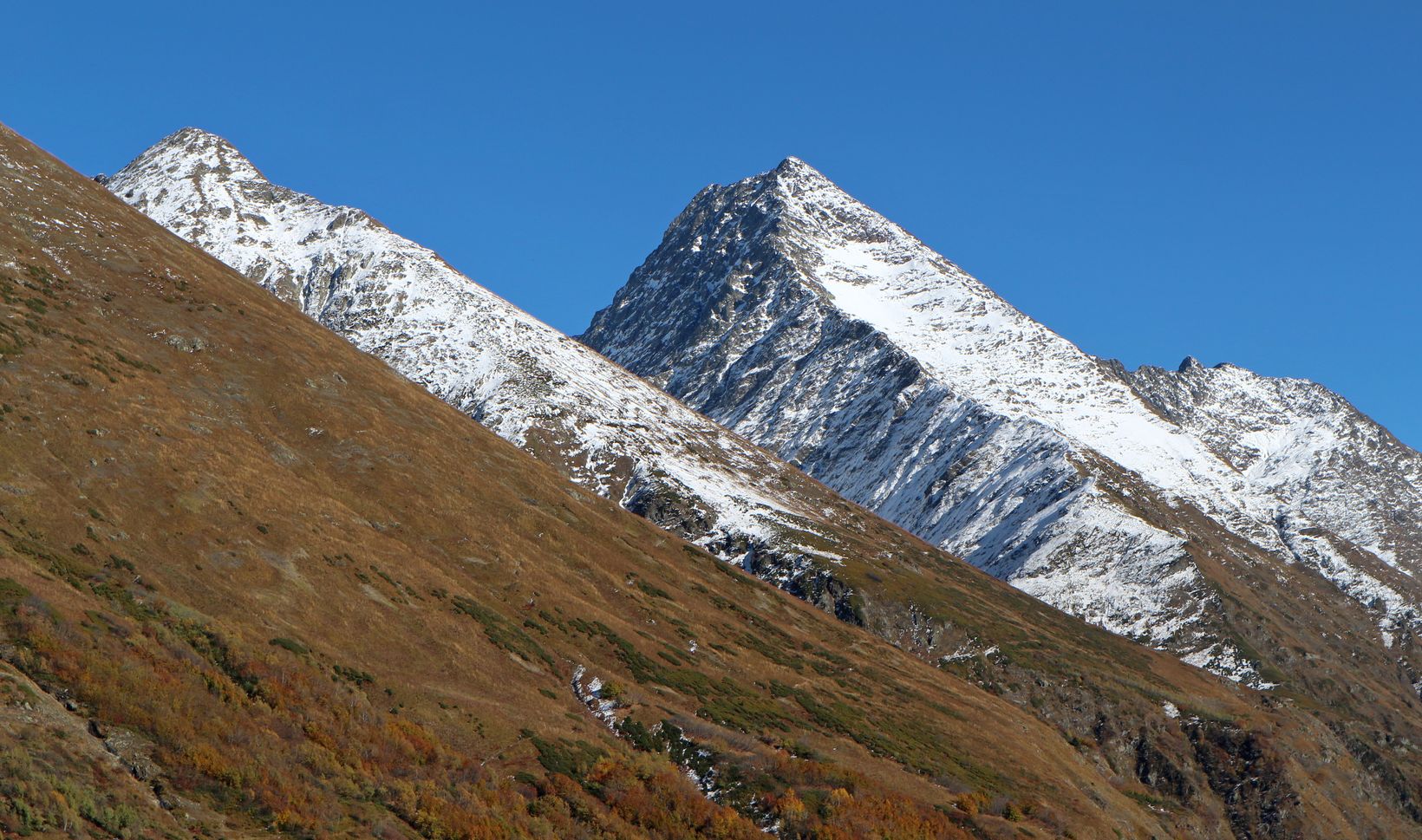 Перевал Псеашхо, изображение ландшафта.