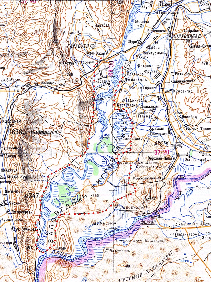 Заповедник "Тигровая балка", image of landscape/habitat.