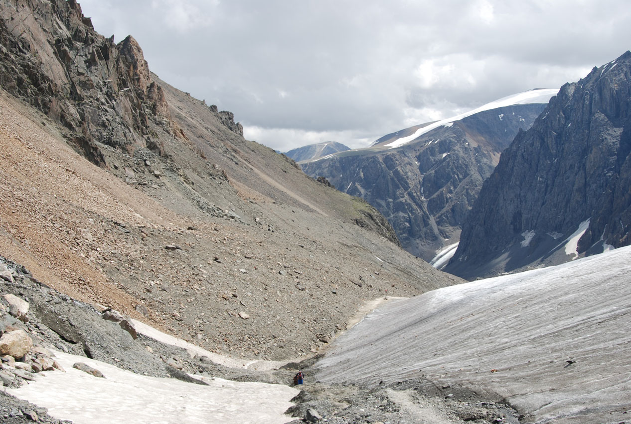 Ледник Большой Актру, image of landscape/habitat.