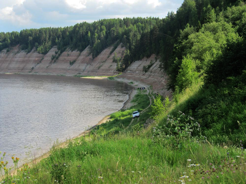 Урочище Опоки, изображение ландшафта.