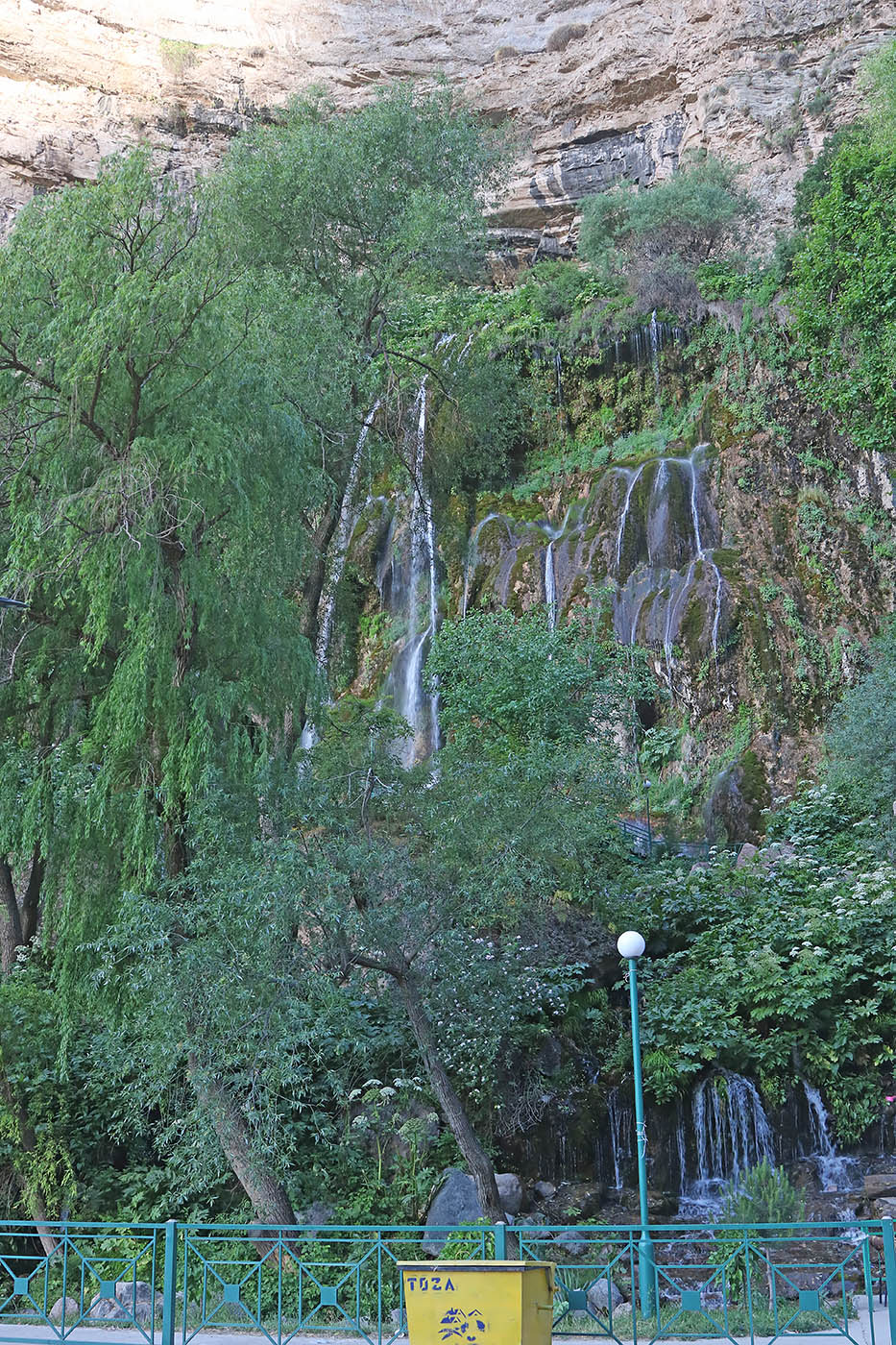 Сангардакские водопады, изображение ландшафта.