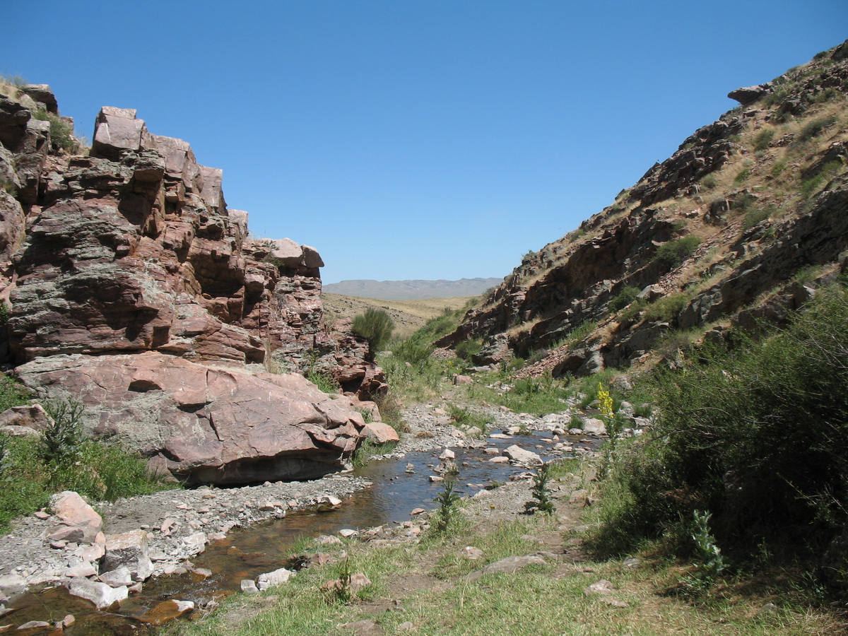 Разлом Карасай, image of landscape/habitat.