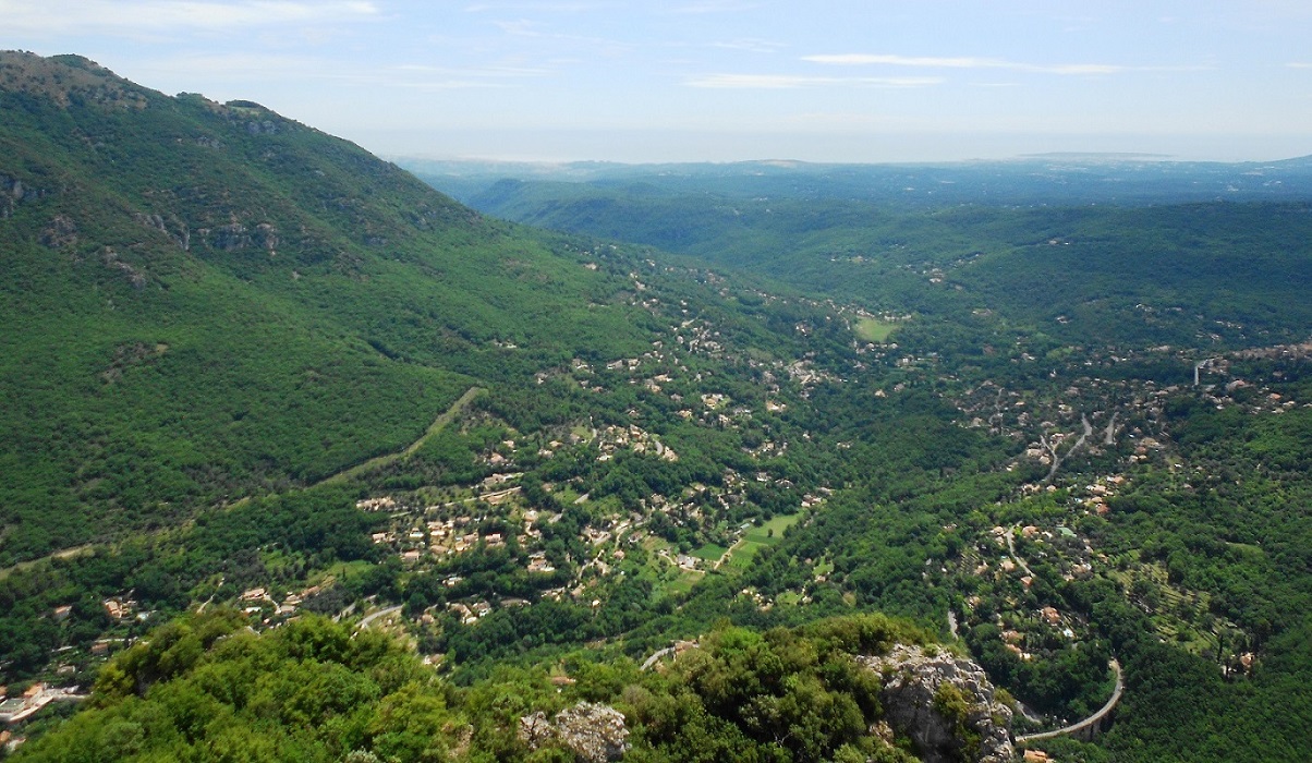 Гурдон, изображение ландшафта.