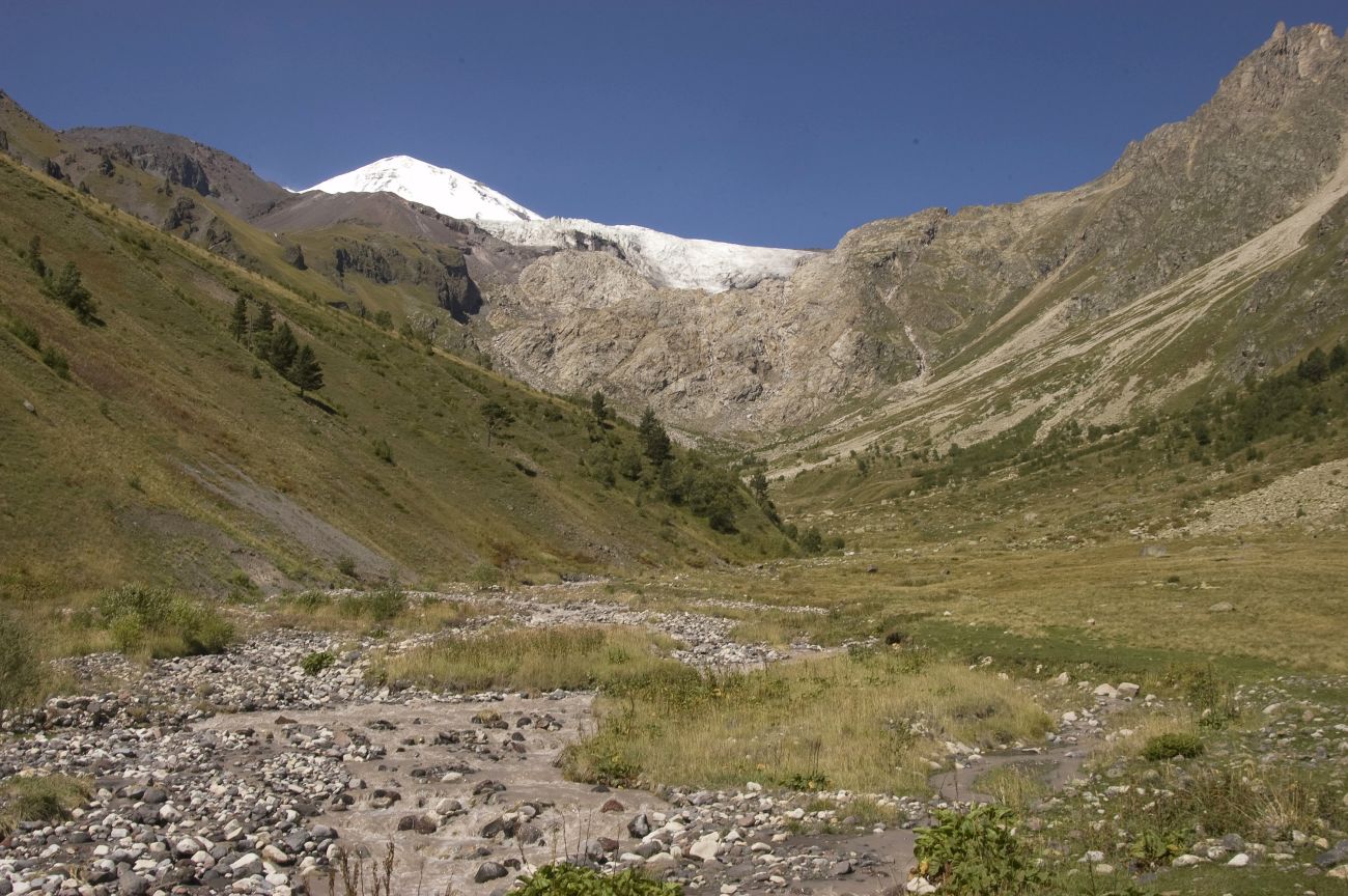 Долина реки Терскол, image of landscape/habitat.