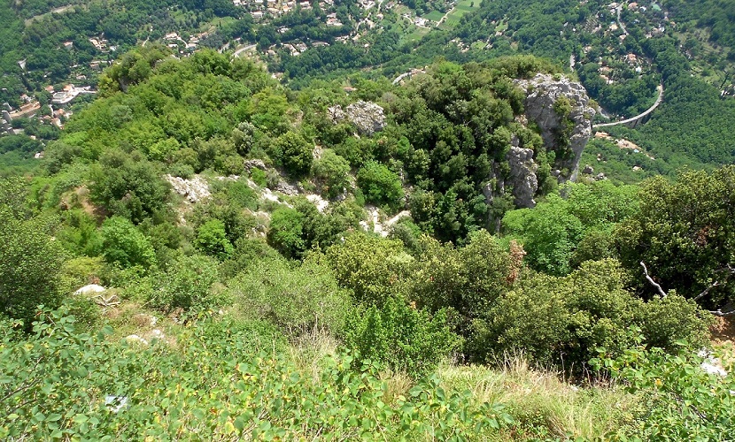 Гурдон, изображение ландшафта.