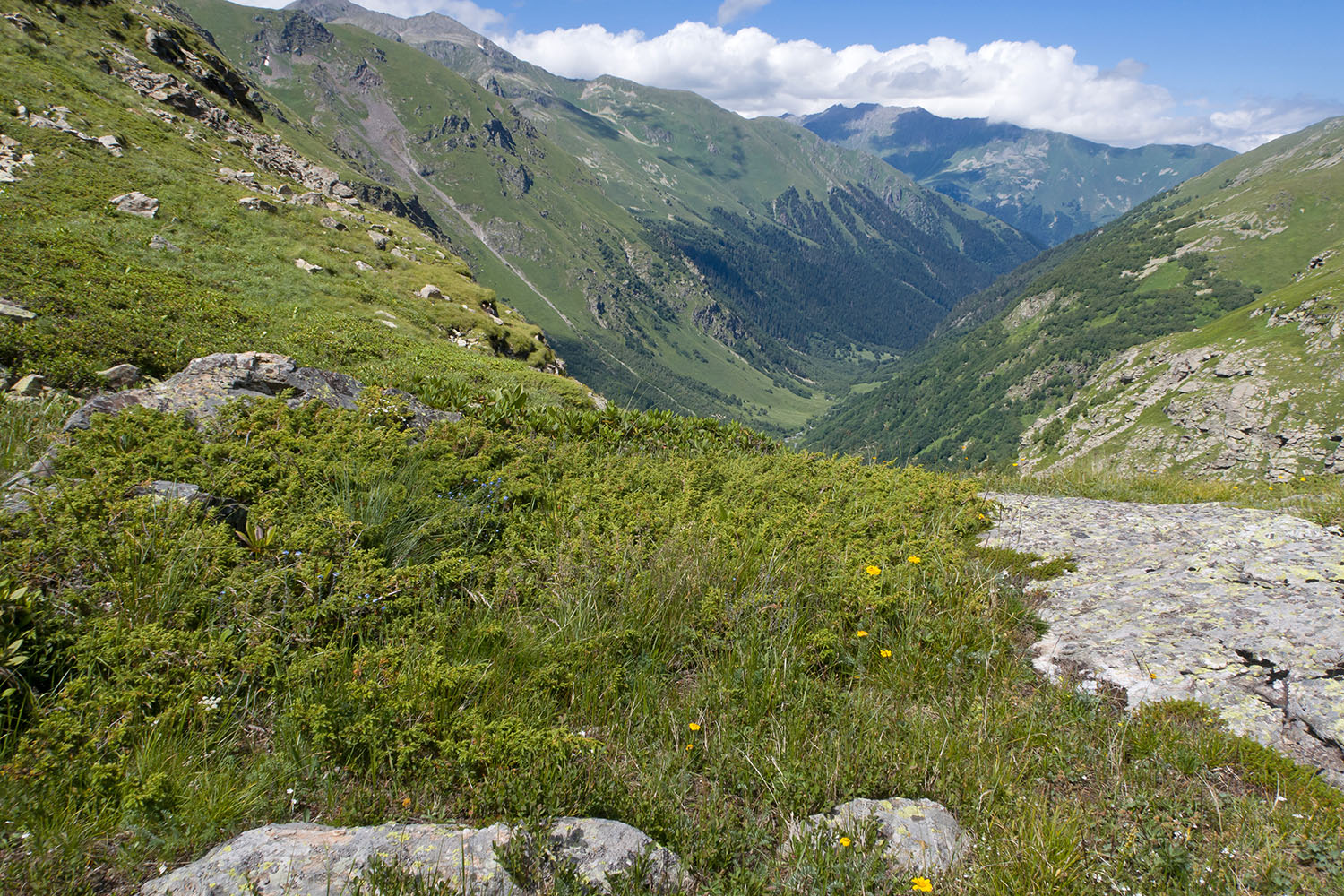 Верхний Имеретинский водопад, image of landscape/habitat.