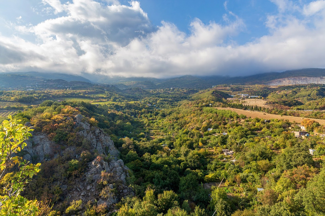 Партенит и окрестности, image of landscape/habitat.