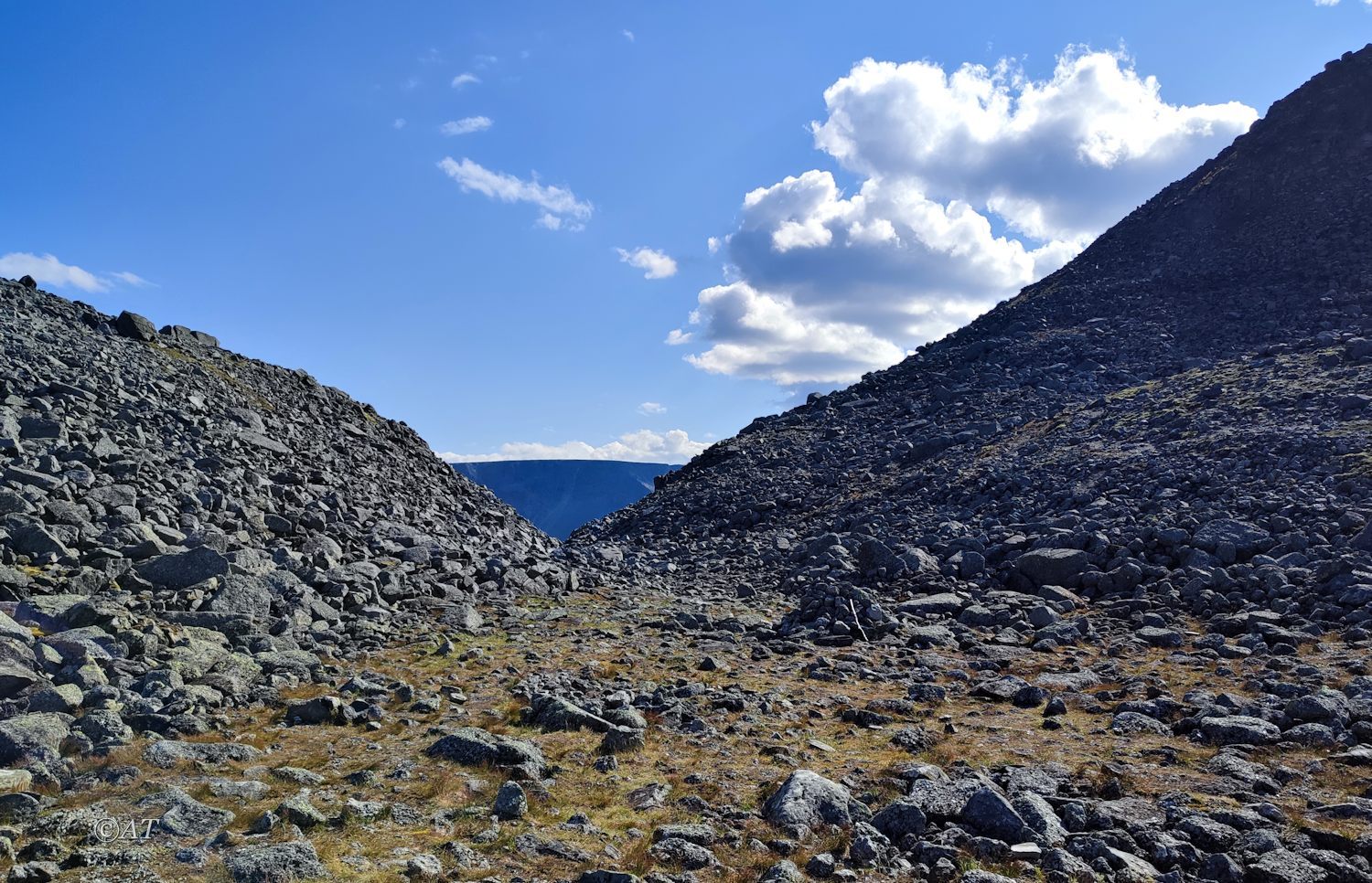 Верховья руч. Петрелиуса, изображение ландшафта.