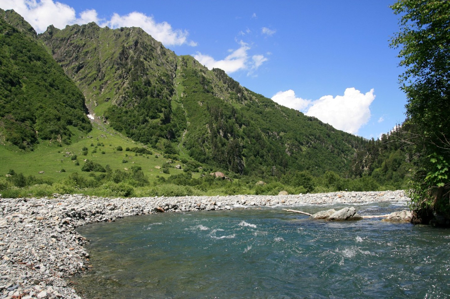 Долина реки Киша, image of landscape/habitat.