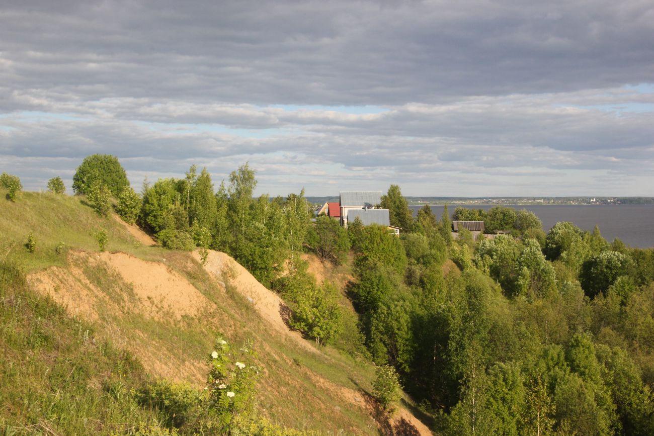 Авраамиев-Городецкий монастырь, изображение ландшафта.